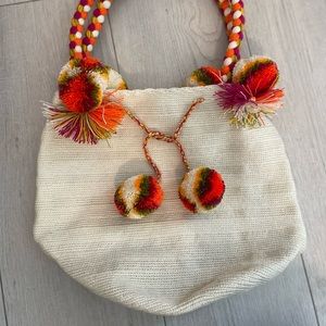 Colombian mochila bag multicolored